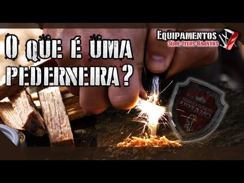 Série itens Baratos - O que é uma Pederneira?