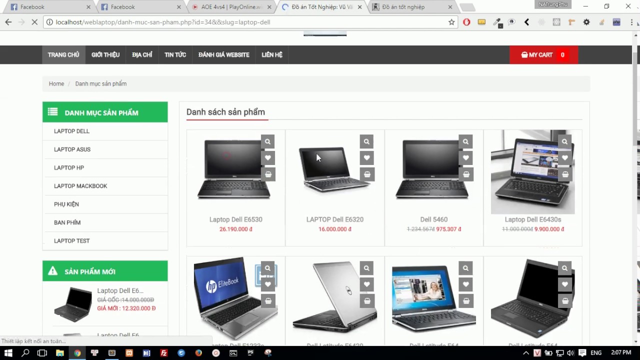 Bài 1  Review website bán hàng