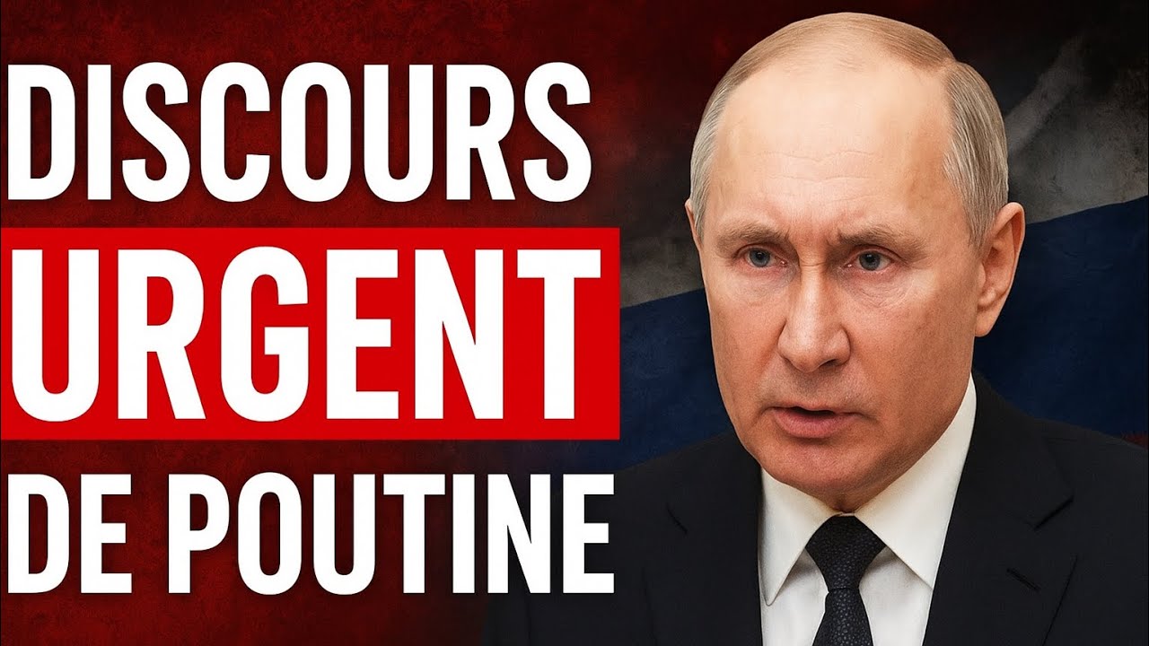 Ce discours de Poutine est URGENT !! 