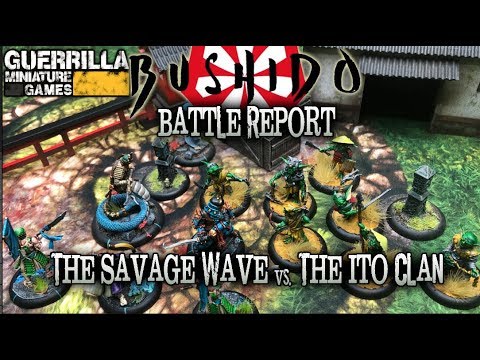 Bushido: Risen Sun Battle Report - Ep 01 - Savage Wave vs. Ito Clan