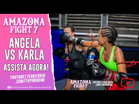 Angela vs Karla - Amazona Fight 7