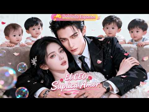 Tras UNA noche tuvo los CUATRILLIZOS del CEO… 6 AÑOS después, él por fin los encuentra. 🔥👶#ceo #amor