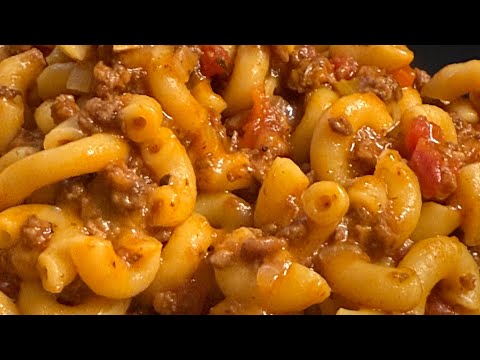 Tasty Slumgullion (aka American Goulash)