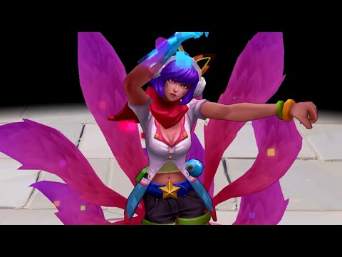 Arcade Ahri Skin - Detailed Spotlight