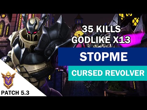 35 Kills Godlike X13 St0pMe Androxus Competitive (Grandmaster) CURSED REVOLVER