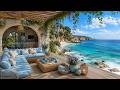🌊 Ocean View Piano Jazz | Relaxing Jazz Music with Gentle Sea Waves