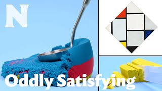 Can we recreate this famous art work with kinetic sand?
