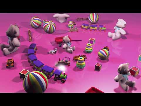 The Long Freight Trains can't Climb - Choo choo Train kids videos