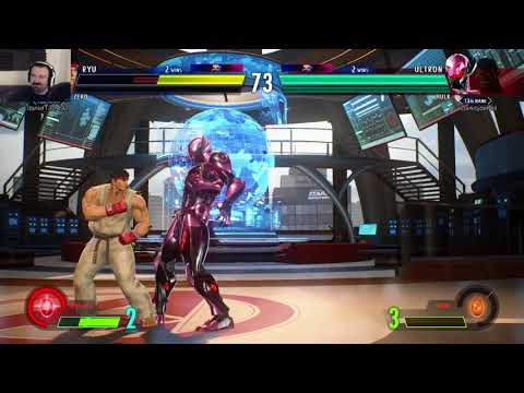 Marvel vs. Capcom Launch MP pt20 - vs. Zero/Ryu (throwaway match???)