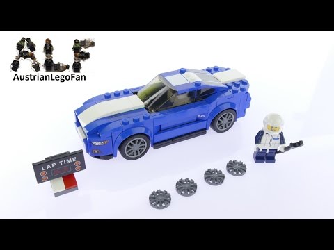 Vidéo LEGO Speed Champions 75871 : Ford Mustang GT