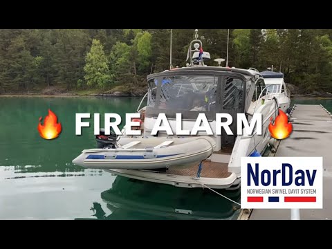 NorDav Swivel Davit - Emergency escape with NorDav - Princess V39