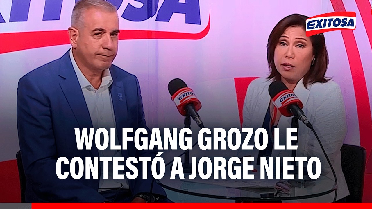 🔴🔵Wolfgang Grozo le respondió a Jorge Nieto por llamarlo mentiroso