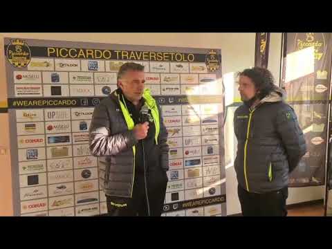 Mister Roberto Notari dopo Piccardo Traversetolo - PCS Sanmichelese. 27/02/2022