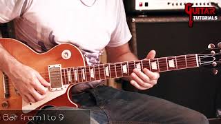 The Loner (Gary Moore) -  2nd Part  - Guitar Tutorial with Matt Bidoglia