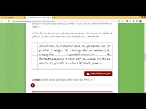 Como corrigir atividades online através da Plataforma de Atividades Online