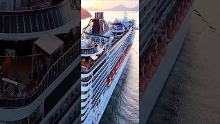 MSC PREZIOSA ship cruise  Santos cruzeiro o maior navio @cruzeiros2025  #drone #google  #shorts