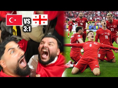 ARDA GÜLER DREAM GOAL! Türkiye vs Georgia 3:1 LIVE from the STADIUM