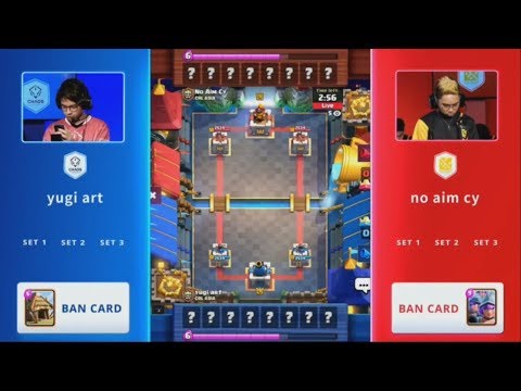 클래시로얄 리그 아시아 - 2주 1일차 Chaos Theory vs Bren Esports Set1