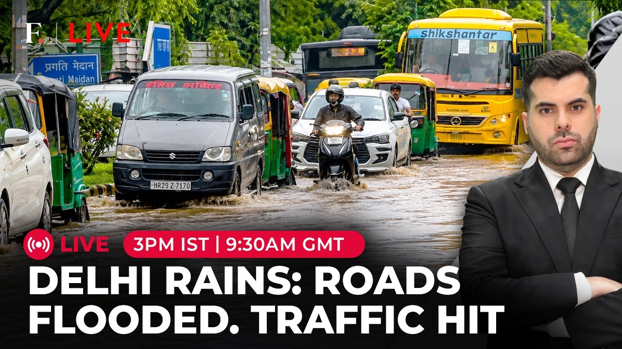 LIVE: Delhi Rain Brings Relief as IMD Issues Red Alert for Parts of the Capital | Firstpost