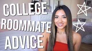 COLLEGE ROOMMATE ADVICE // TIPS FOR BEING A GOOD ROOMMATE!!