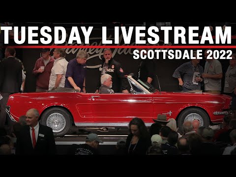 2022 SCOTTSDALE AUCTION - Tuesday, January 25, 2022 - BARRETT-JACKSON LIVESTREAM