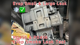 Acura RDX Evap System Small & Large Leak - How To Smoke Leak Test Evap System - Step By Step