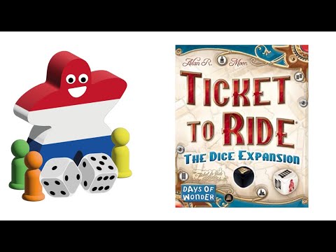 how to play Ticket to Ride - the Dice Expansion