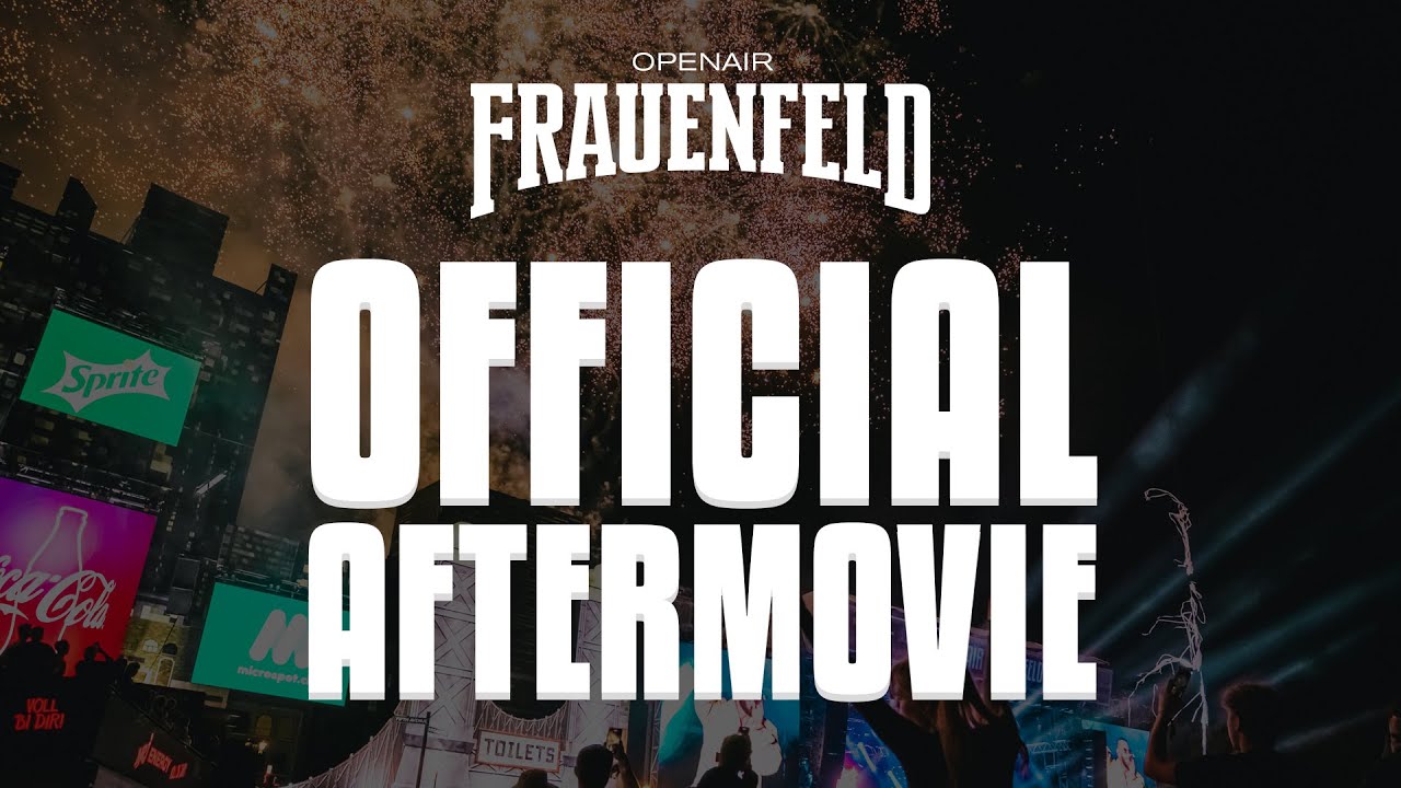 Aftermovie officiel du festival Openair Frauenfeld