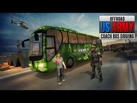 OffRoad US Army Coach Bus Driving Simulator