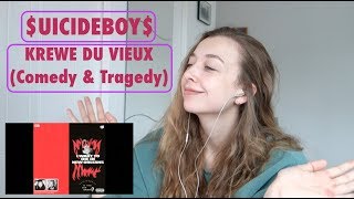 REACTING TO $UICIDEBOY$ - KREWE DU VIEUX (COMEDY AND TRAGEDY)