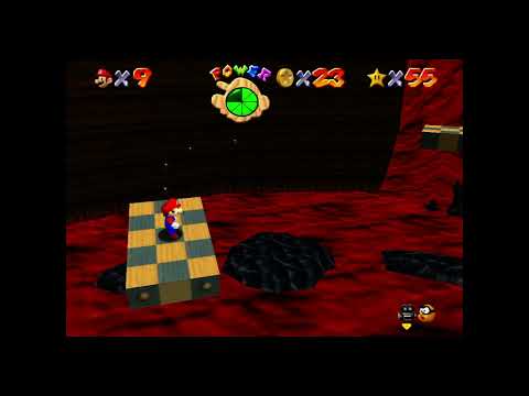The Lethal Lift of Laughter - Lethal Lava Land, Super Mario 64