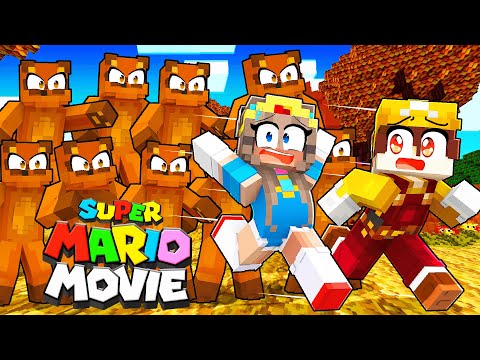 EPIC Mario Movie Battle! Tanooki Wreaks Havoc! | Minecraft [20]