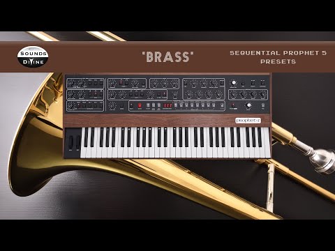 SoundsDivine 'Brass' - Sequential Prophet 5/10 Rev.4 Presets image 3