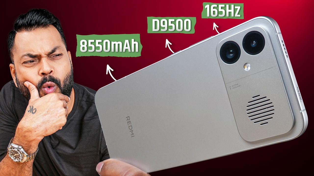 Redmi K90 Max Unboxing & First Look ⚡165Hz, 8550mAh, Dimensity 9500 @ 45K!🤯