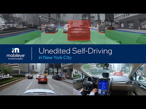 Unedited Mobileye Autonomous Vehicle Ride in New York logo