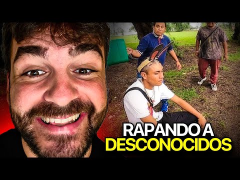 I react to The King of Pranks: Shaving Strangers' Heads (PRANK)