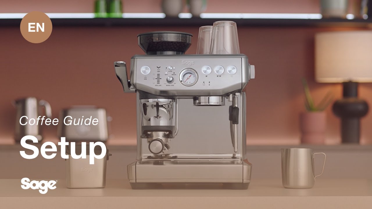 Brevilles handledning för att göra kaffe - Konfigurera din maskin