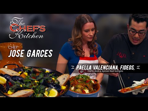 Paella Valenciana, Fideos, Garlic Aioli & Spiced Red Sangria | Chef Jose Garces