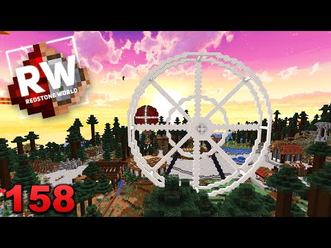 SO baut man ein RIESENRAD in Minecraft! - RW Freizeitpark #158