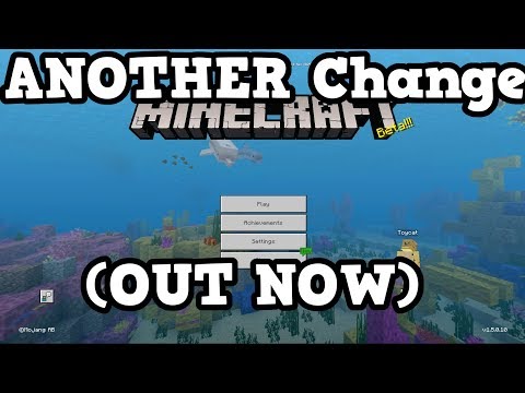 ibxtoycat - Minecraft PE / Xbox NEW UPDATE Out Now - Another Menu Change