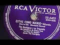 Estas Como Mango, Tito Rodriguez y su Orquesta 78 RPM