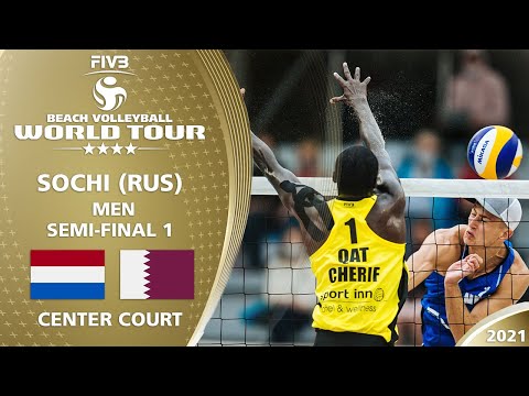 Varenhorst/van de Velde vs. Cherif/Ahmed - Men's SF | Full Match | 4* Sochi 2021