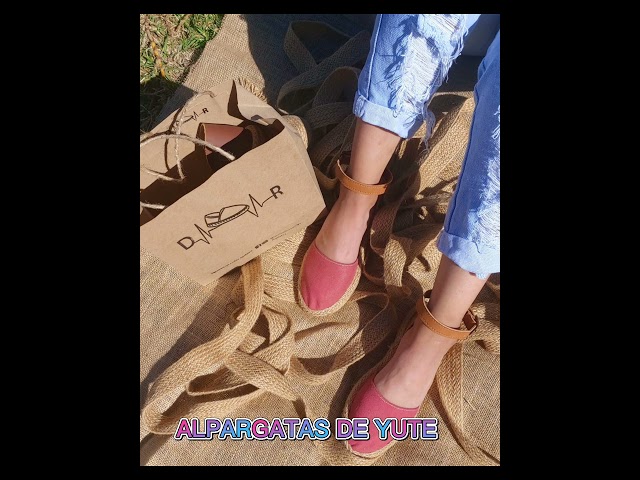 Vídeo relacionado con HECHO EN ESPAÑA - Alpargatas Clásicas de Esparto - Lona - Suela de Yute y Goma (LOS Vengadores, Sistema Tallas Calzado EU, Adulto, Números, Mediano, 46)