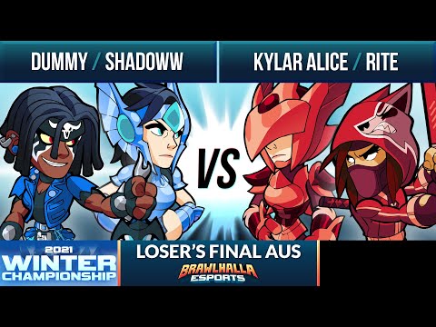 Kylar Alice & Rite vs Dummy & Shadoww - Loser's Final - Winter Championship 2021 - AUS 2v2