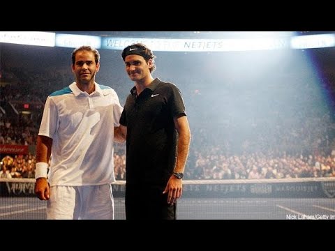 Roger Federer v. Pete Sampras | NetJets Showdown from Madison Square Garden HD 60fps EXHO Highlights