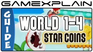 New Super Mario Bros. U - Acorn Plains-4: Mushroom Heights Star Coins Guide & Walkthrough