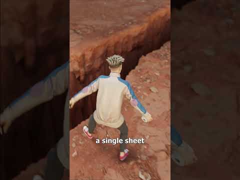 Crossing A Bridge Made Of Toilet Paper 🤨