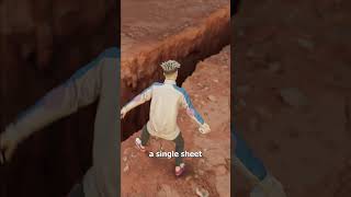 Crossing A Bridge Made Of Toilet Paper 🤨