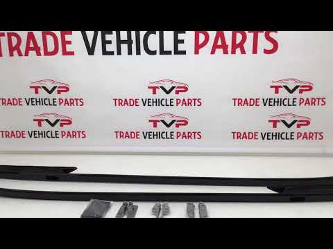 Fits Land Rover Discovery Sport 2015- Roof Rail Racks Black Not For Panoramic Roof video