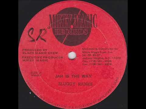 Sluggy Ranks - Jah Is The Way + Dub - 12" Mikey Magic Records - KILLER 90 DIGI ROOTS